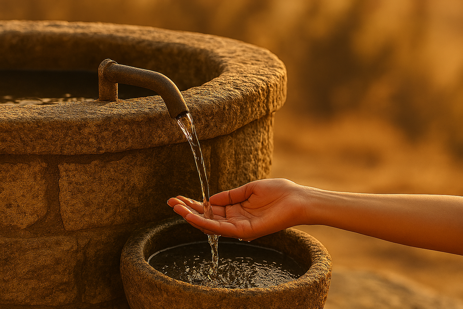 Aus Durst wird Quelle: Gottes Liebe, die verwandelt und Gemeinschaft schafft